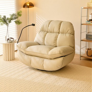 免運 電動功能沙發可躺可睡客廳搖搖椅頭等艙家用單人旋轉躺椅懶人沙發