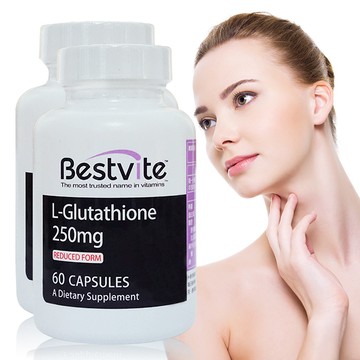 [美國BestVite]必賜力頂級榖胱甘肽膠囊2瓶組 (60顆*2瓶)