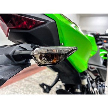 [老爸包膜店] Kawasaki 忍400 後方向燈 專用保護膜 燈膜 改色 燻黑 黑化 防刮 抗UV 改裝