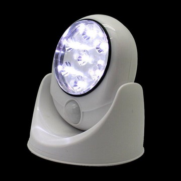 360度旋轉調整 人體感應燈7LED紅外線人體感應燈 緊急照明【GE473】  123便利屋