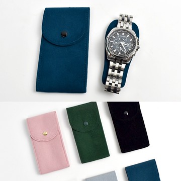 手錶袋 防塵防刮絨布手錶收納【NAWA152】