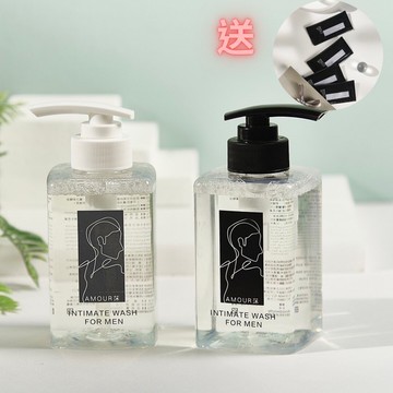 Amour莯 能量精油男士私密潔膚露 套組 怡然/果然  ( 330ml*2)現貨