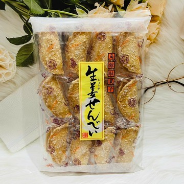 日本 ゆかり堂製果 角館駄菓子 生薑仙貝 生薑米果 角館仙貝