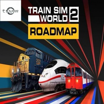 元氣招財 電腦玩 模擬火車世界2 中文版 PC電腦單機遊戲光盤 光碟