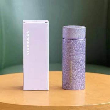 星巴克櫻花杯子2026暮櫻翩翩璀璨落櫻輕巧便攜精緻不鏽鋼隨行水杯