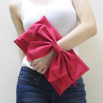BOW CLUTCH BAG / WRISTLET / MINI IPAD SLEEVE / 晚宴包 / 晚宴包 / 禮物