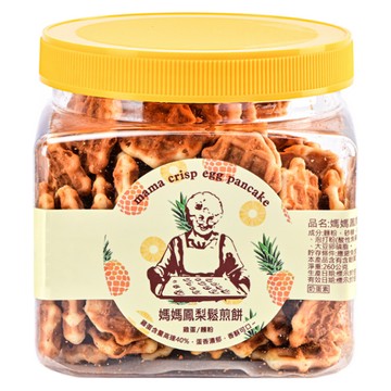 恩澤 媽媽鳳梨鬆煎餅 酥脆薄餅  260g  1罐