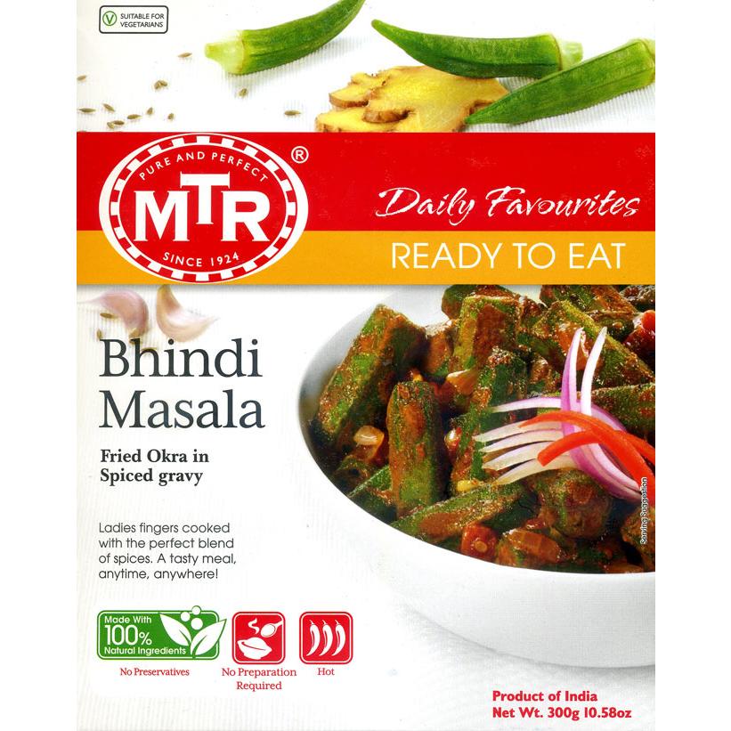 レトルトカレー MTR インド料理 野菜 Bhindi Masala オクラのカレー 10個セット MTRカレー レトルトRAJ アチャール