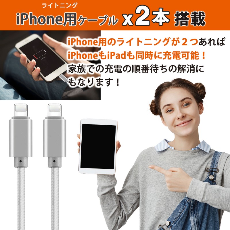 期間限定割引1本1m ひざまずく人 iPhone 充電器 ライトニングケーブル 純正品2j1