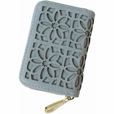 カードケース レディース 大容量 じゃばら ミニ財布 カードホルダー(Blue, Small)