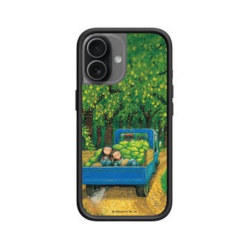 iPhone 17 Mod NX -邊框背蓋組合 (相機按鈕) 黑 - 幾米 Jimmy Liao - 星空-離開城市