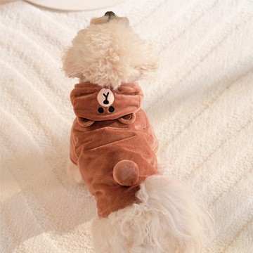 【LINE FRIENDS官方授權】 經典系列寵物毛絨裝扮衣  寵物衣服