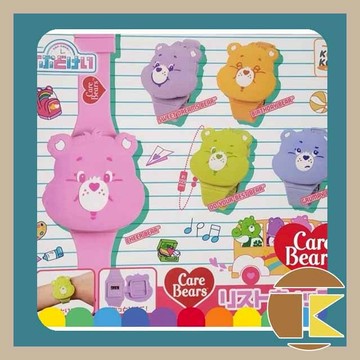 【現貨】彩紅熊 彩虹熊 愛心小熊 KOROKORO 扭蛋Care Bears彩虹熊電子錶手錶 扭蛋轉蛋 愛蛋客