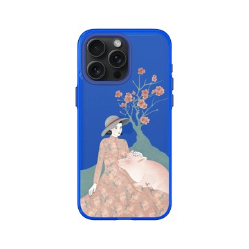 iPhone 15 Pro Max Clear 激光藍 - 欣蒂小姐 Miss Cyndi - 靈獸 / 吾與紅櫻