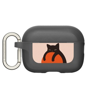 AirPods Pro 2 AirPods Case 黑 - ilovedoodle (Lim Heng Swee) - The Sun and Cat - 太陽與貓