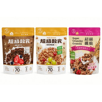 〔即期特賣〕蕎拉燕麥 The Chala 超級穀食  300g 燕麥片 海鹽濃可可 輕焙烤堅果 香甜野莓果 低溫烘焙