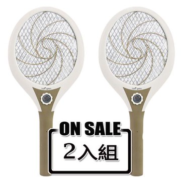 中華漩心電池式大拍面電蚊拍(超值2入組) ZHNM-310
