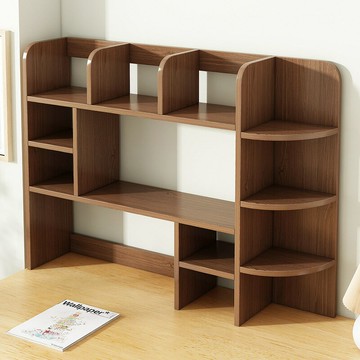 免運 開立發票 桌面書架置物架辦公室桌上多層收納架簡易櫃子臥室家用書桌小書櫃