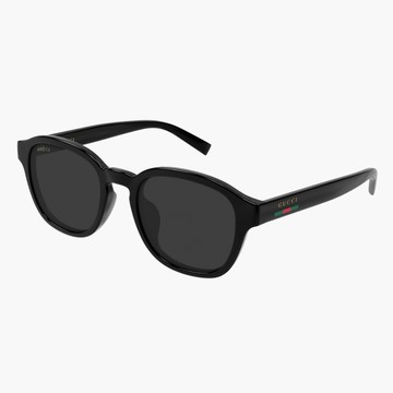 【GUCCI 古馳】方形膠框太陽眼鏡(GG2109SK-001)