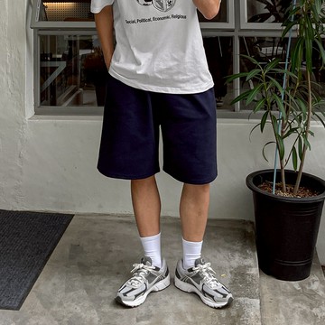 正韓厚磅百慕達純棉休閒短褲 4色 YUPPIE 預購商品 0513