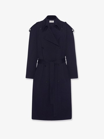 Double-breasted virgin wool trench - THE ROW - gender_Woman