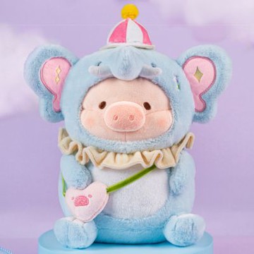 罐頭豬LuLu 繽紛樂園 - 溫柔大象Lu毛絨公仔