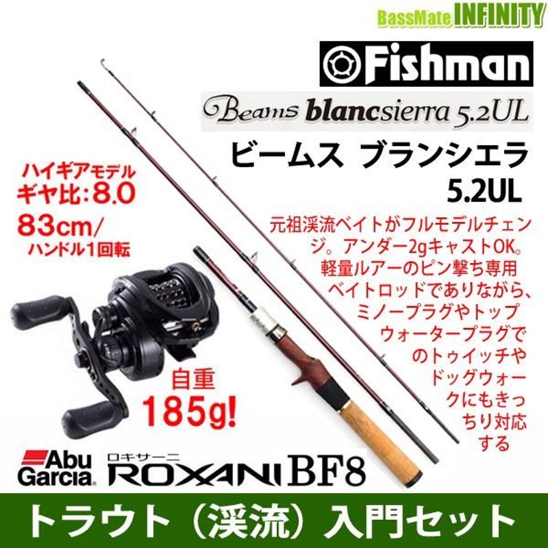 トラウト（渓流）入門セット】○Fishman フィッシュマン Beams