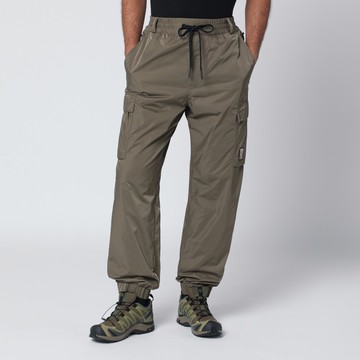 Olive green cargo trousers