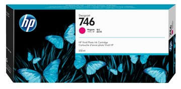 HP NO.746B 原廠洋紅色(M)高容量墨水匣 3WX37A (300ml) For:HP Z6 / Z9