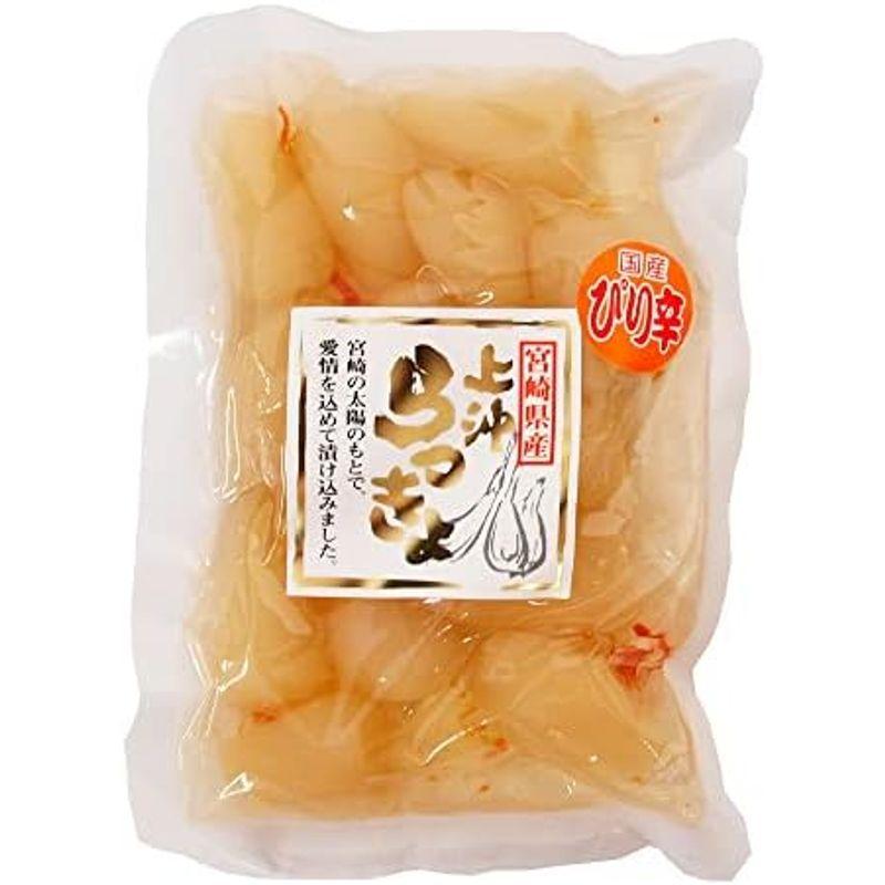 上沖産業 宮崎県産ぴり辛らっきょう 100g 5パック