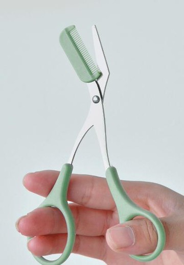 高級修眉女士專用2023新款刮眉刀剪刀眉毛修剪器修眉剪套裝