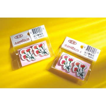 買一送一康乃馨 禮贈品百貨 畢業胸花 徽章 妙妙屋禮贈品嫁妝文具康乃馨胸章-2入一包
