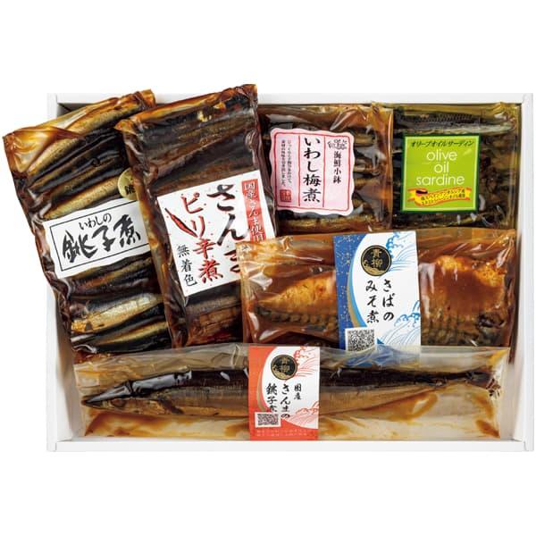 青柳食品 骨まで食べれる煮魚詰合せ