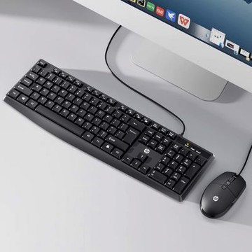 【HP 惠普】KM10L 有線 鍵盤滑鼠組