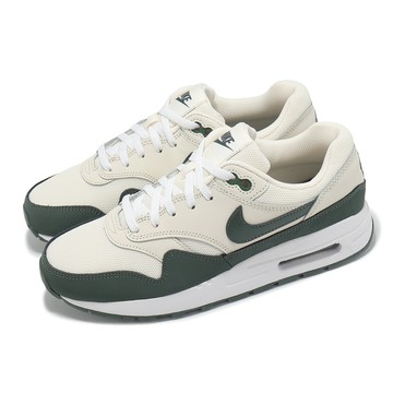 [ACS] Nike 休閒鞋 Air Max 1 GS 大童 女鞋 奶油白 深綠 氣墊 經典 復古 DZ3307-113