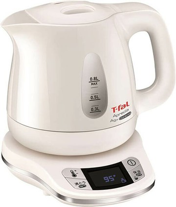 T-fal【日本代購】 特福 電水壺0.8升 快煮壺 保溫 抗菌- KO6201JP