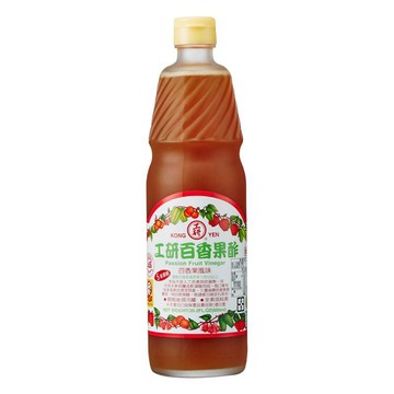 『滿額贈好禮』工研百香果醋600ml （賣場滿$150出貨）