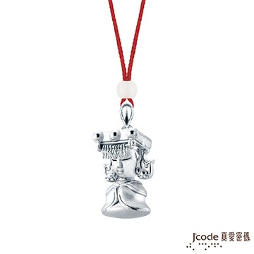 【鎮瀾宮 x J’code真愛密碼】大甲媽純銀墜子｜生日禮物｜禮盒｜過爐｜送禮｜項鍊｜純銀｜彌月禮物｜新年禮物｜過年｜春節
