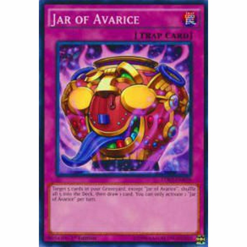 遊戯王 Ldk2 Enk38 貪欲な瓶 英語版 1st Edition ノーマル Jar Of Avarice 新品 通販 Lineポイント最大1 0 Get Lineショッピング