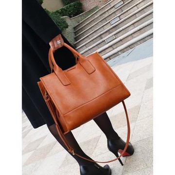 休閑包包2025新款包包大容量軟皮托特包女士手提包質感單肩斜挎包