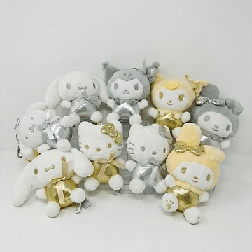 韓國三麗鷗 娃娃吊飾 絨毛鑰匙圈 絨毛｜庫洛米 Hello Kitty 美樂蒂 大耳狗 布丁狗 帕恰狗