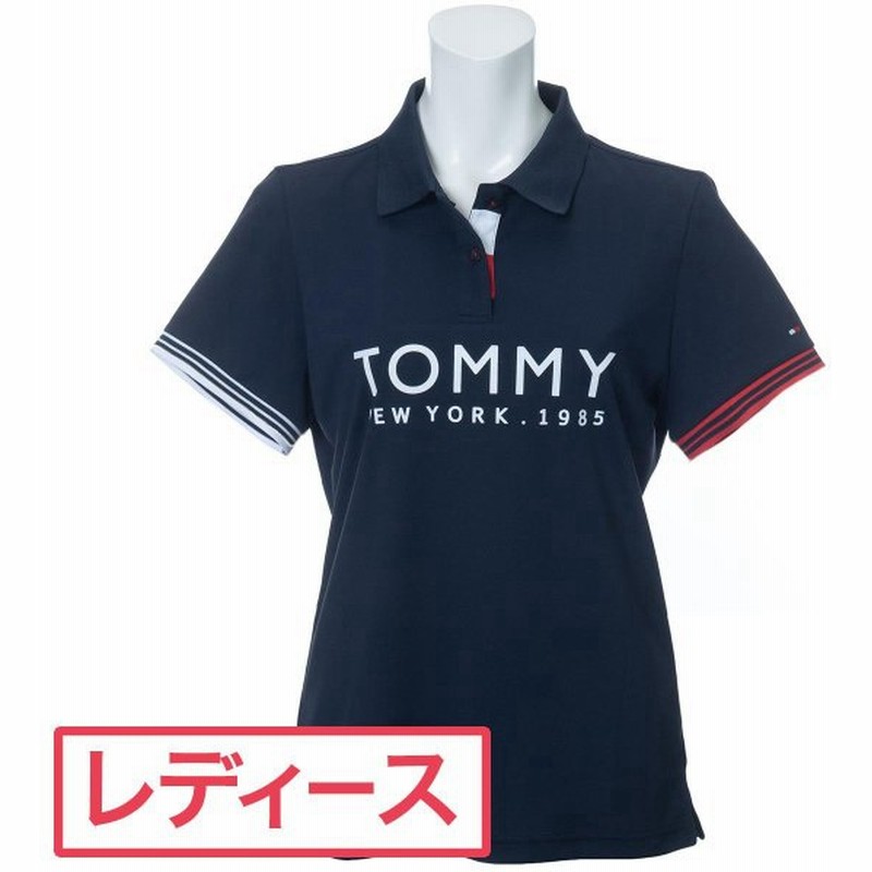 トミー ヒルフィガー ゴルフ Tommy Hilfiger Golf Tommy ロゴ 半袖ポロシャツ レディス 通販 Lineポイント最大0 5 Get Lineショッピング