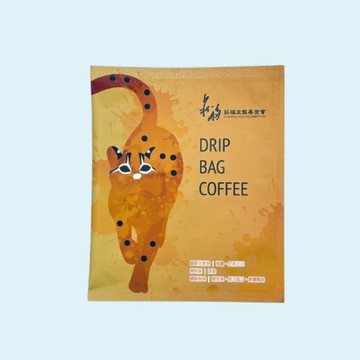 六福村x六福莊 濾掛咖啡珍稀動物石虎10gx5包  無盒 官方直營