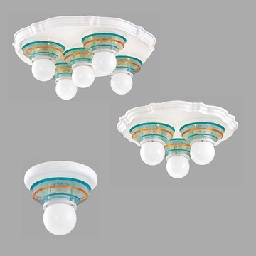 傳統球泡吸頂燈 B122-62-K3923 3924 3925