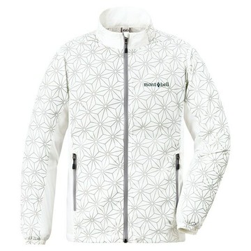 ├登山樂┤日本 mont-bell Reflec Wind兒童反光風衣夾克 白 # 1103222WT