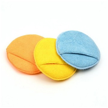 洗車打蠟塗抹海綿墊 3入  海綿墊 顏色隨機  1套