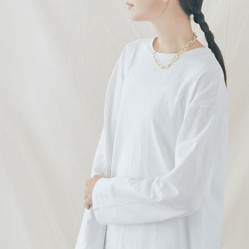 Kirakirashop ロンt バックタグ ロゴ ロングtシャツ 全6色 2タイプ レディース トップス カットソー ロゴtシャツ バックロゴ タグプリント メッセージロゴ バックプリント バックデザイン オーバーサイズ 筆記体 英語 シンプル 綿100 グレー フリー 通販 Lineポイント最大