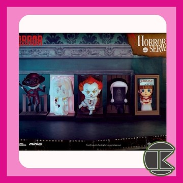 【8月預購】WB恐怖電影驚悚角色盲盒 一中盒6入｜小丑 鬼修女 安娜貝爾 收藏推薦｜愛蛋客