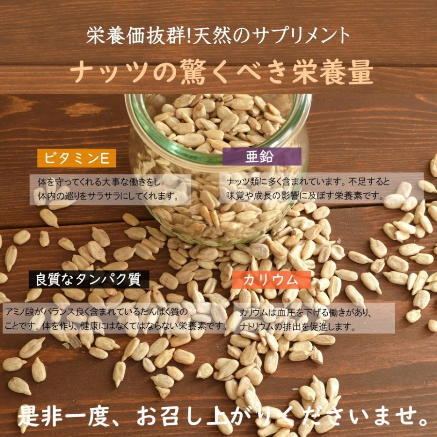 ナッツ ひまわりの種 500g 無添加 おつまみ おやつ 非常食