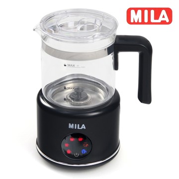 MILA全自動冷熱奶泡機(六種模式可加熱牛奶)-玻璃款